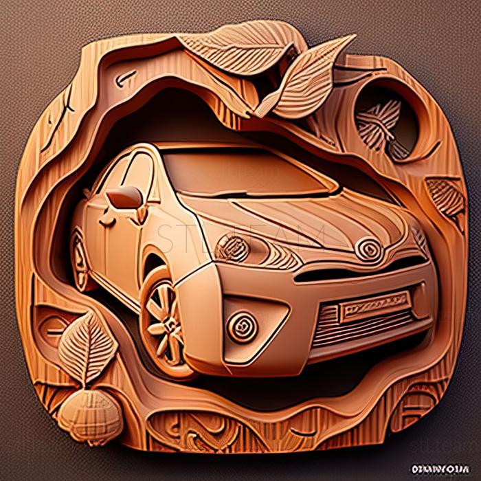 3D model Toyota Prius (STL)